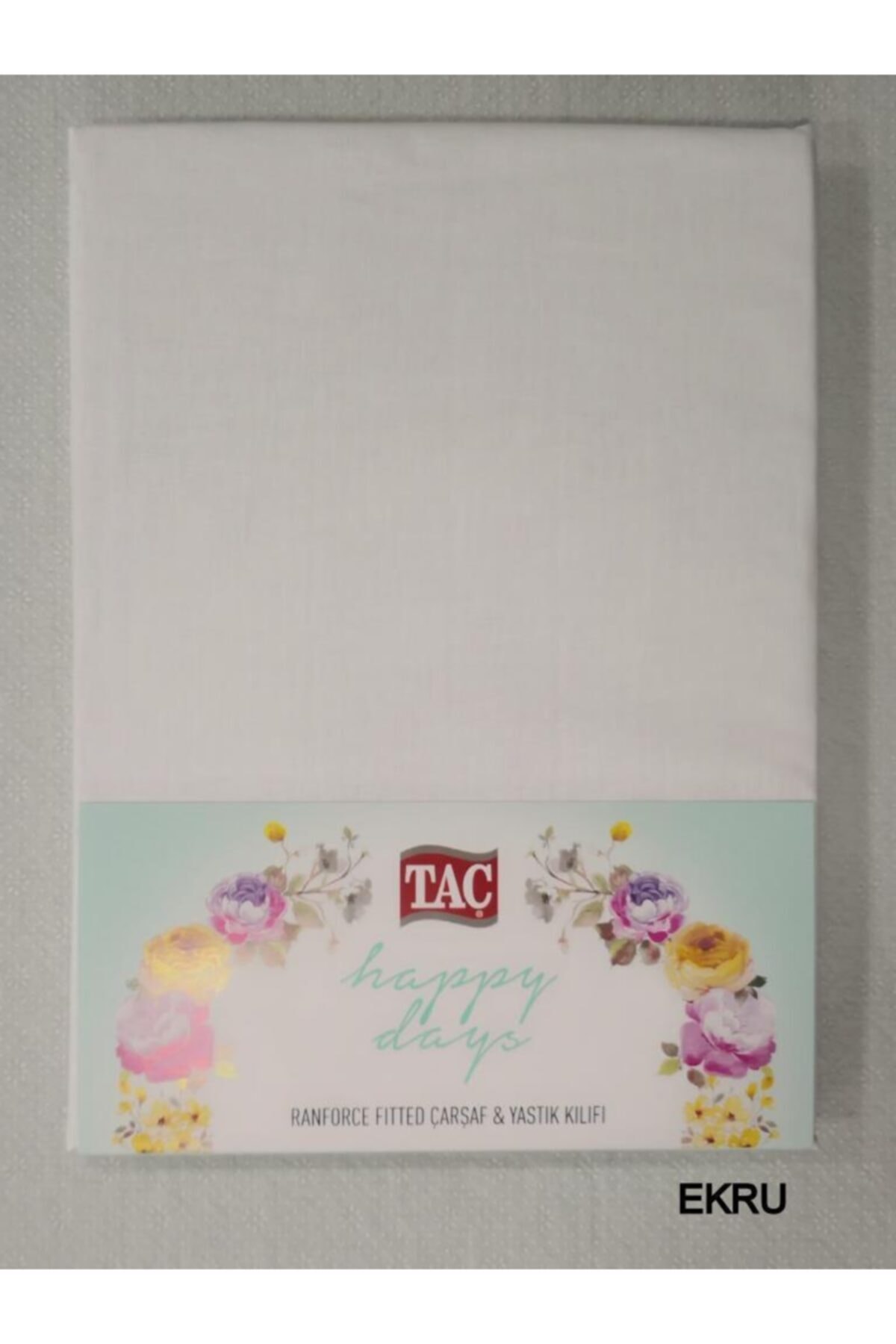سرویس ملحفه یک نفره  اکرو Taç | 3267-120X200 RNF ÇARŞAF اورجینال - تصویر 2