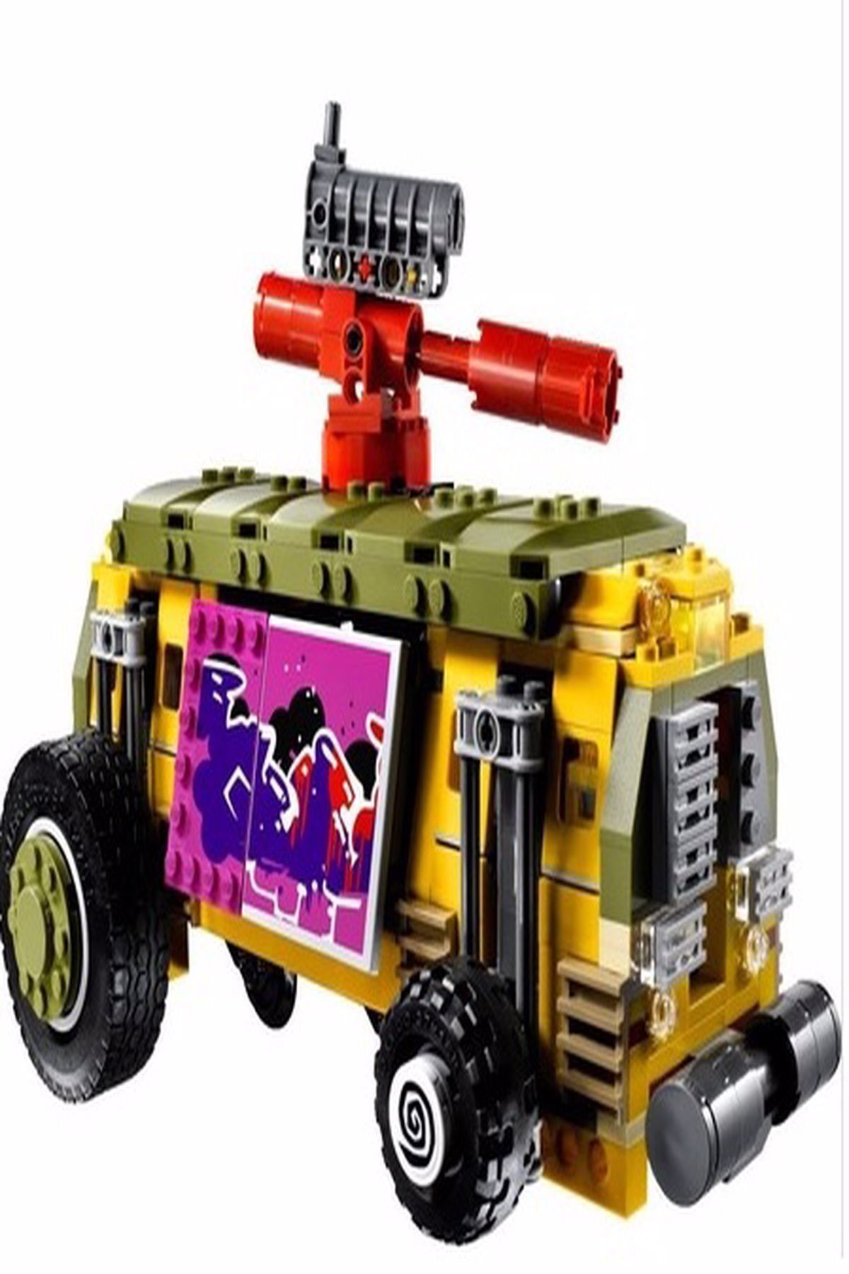 LEGO-79104 Ninja Turtles-The Shellraiser Street Chase 3