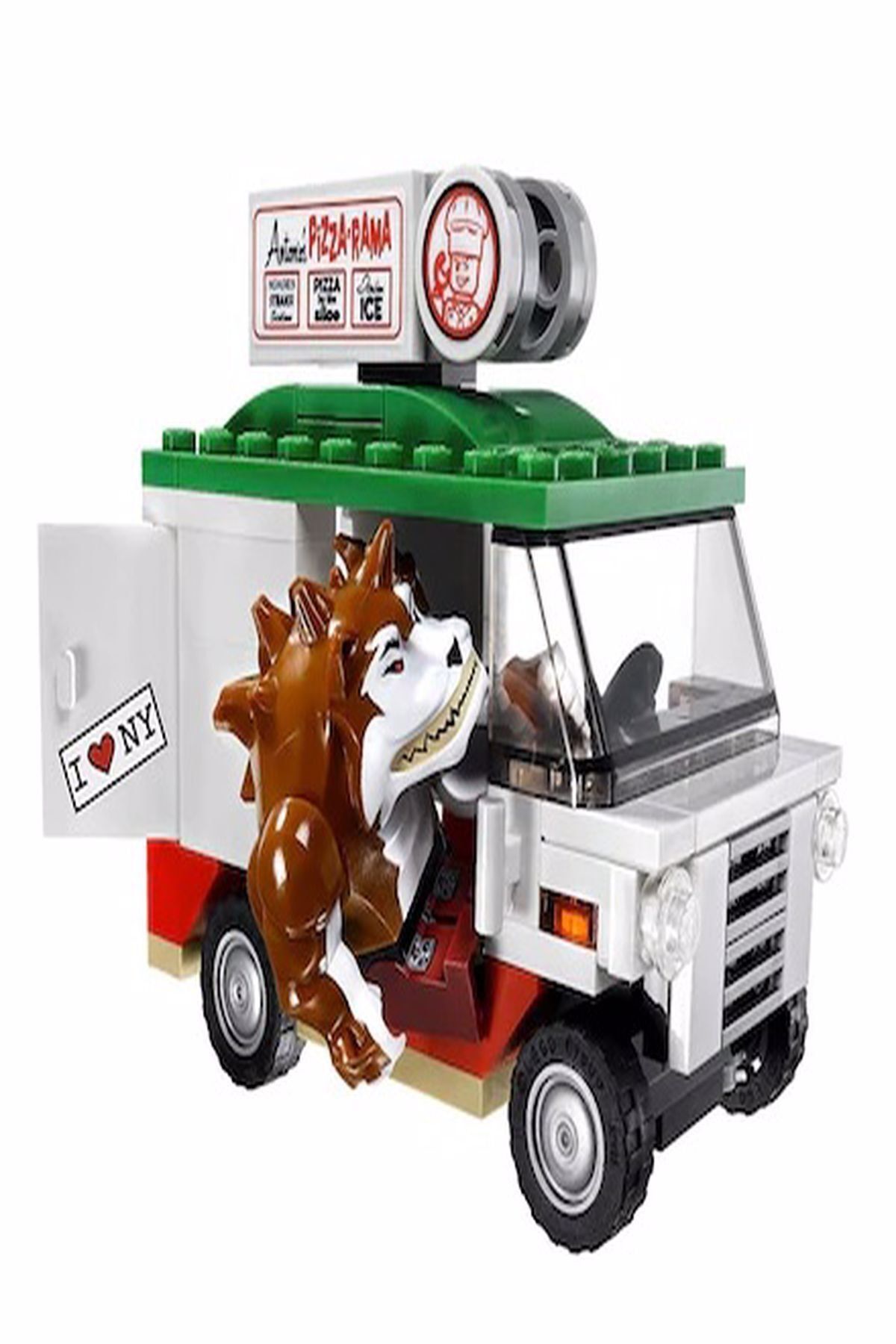 LEGO-79104 Ninja Turtles-The Shellraiser Street Chase 5
