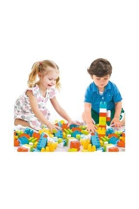 94 Parça Blok Lego Yapboz Seti Renkli Bloklar Cici145