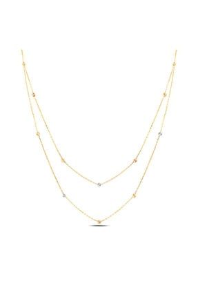 Allegro Gold 14 Ayar Altin Toplu Kolye Alk0345 Trendyol
