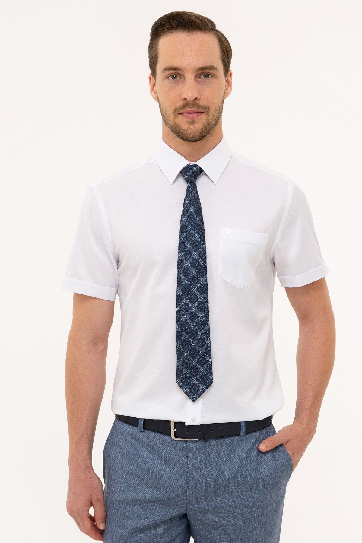 Pierre Cardin Erkek Beyaz Regular Fit Basic Kisa Kollu Gomlek Fiyatlari Ozellikleri Ve Yorumlari En Ucuzu Akakce