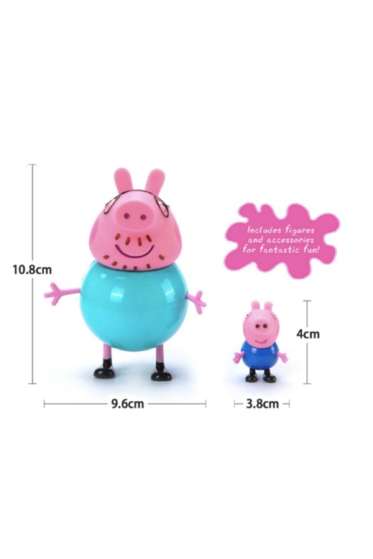 Peppa pug figures best sale
