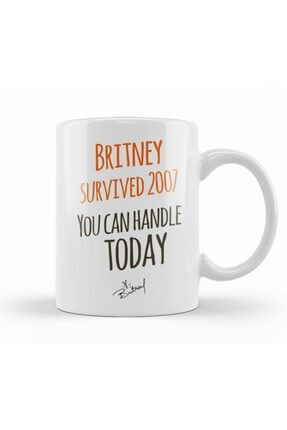 Britney Survived 2007 Kupa Bardak Porselen KB9073
