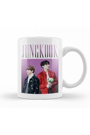 bts jungkook kupa bardak porselen
