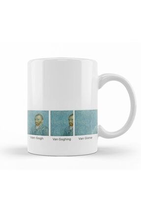 Van Gogh Van Goghing Kupa Bardak Porselen KB9873
