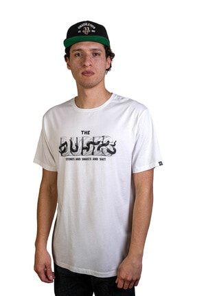 Unisex Beyaz Baskılı T-Shirt 1006929