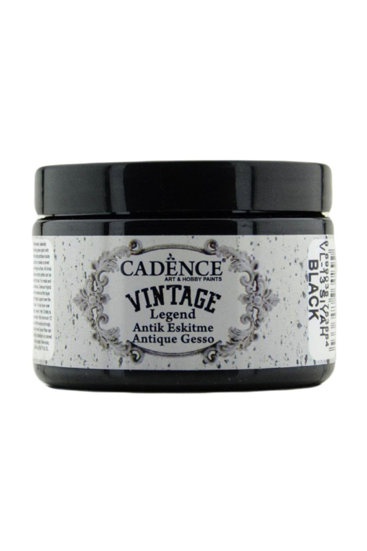 Pazariz Cadence Vintage Legend Antik Eskitme Boyasi 150 Ml 13 Siyah Fiyatlari Ozellikleri Ve Yorumlari En Ucuzu Akakce