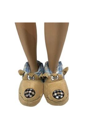 terlikmodasi erkek kahverengi kizgin kopek ev panduf fiyati yorumlari trendyol