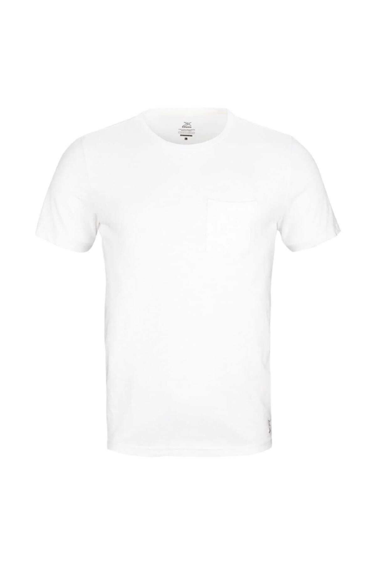 Kinetix-ROBB 3 T-SHIRT Tricou alb pentru bărbați100380685 1