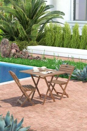 Eternal Garden Pratik Katlanabilir Plastik Balkon Set Beyaz Trendyol