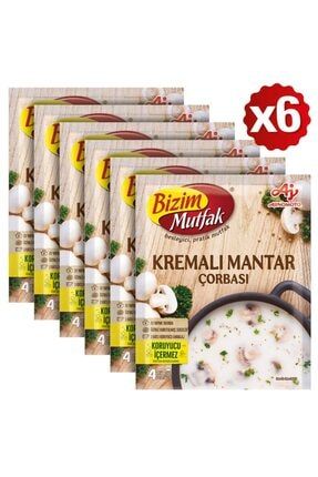 Kremalı Mantar Çorbası 65 Gr 6'Lı Paket KK.PKT.0127