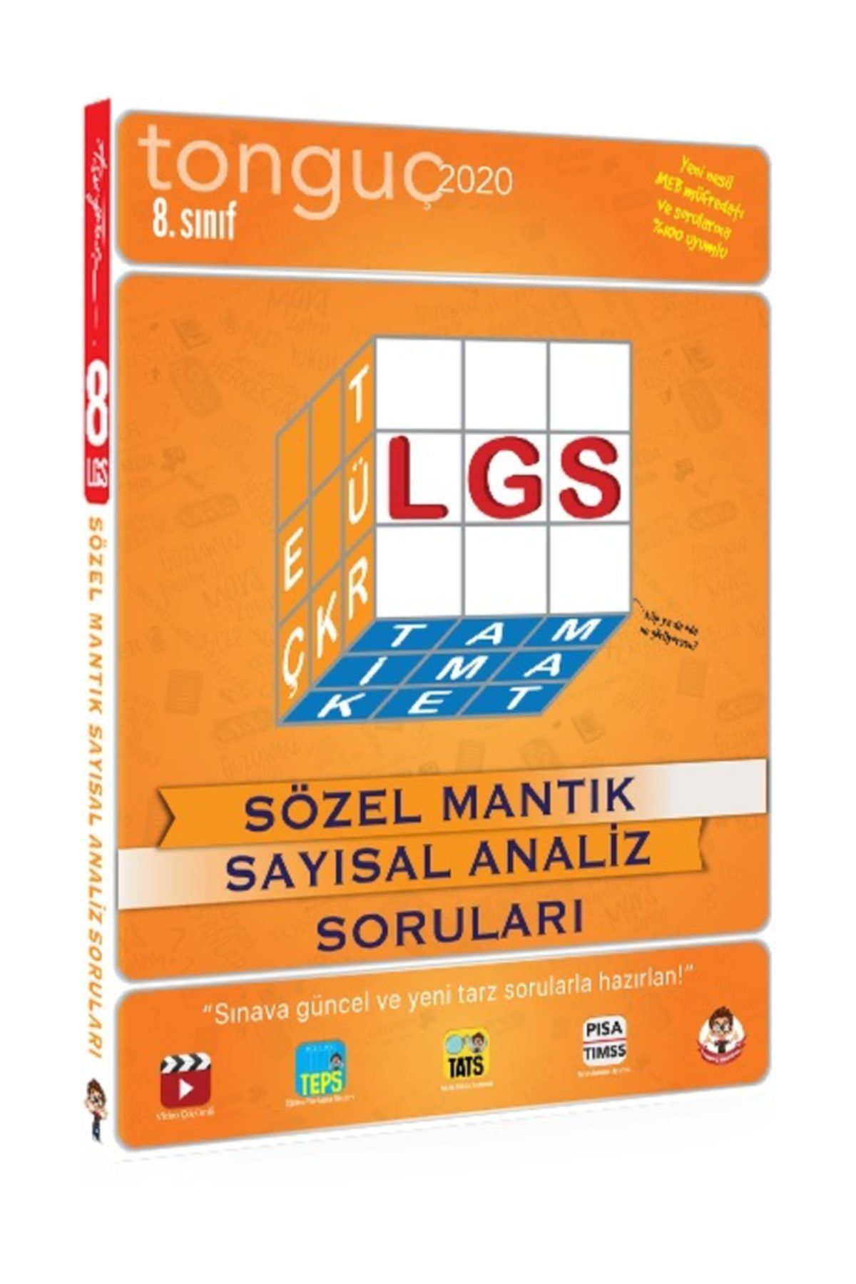 Tonguc Akademi Yayinlari Tonguc 8 Sinif Lgs Sozel Mantik Sayisal Analiz Sorulari Kolektif Trendyol