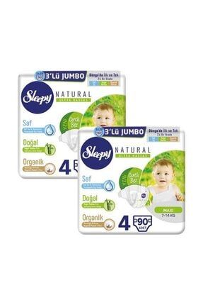 Sleepy Bebek Bezi 2 Li Jumbo 4 Numara 240 Adet Trendyol