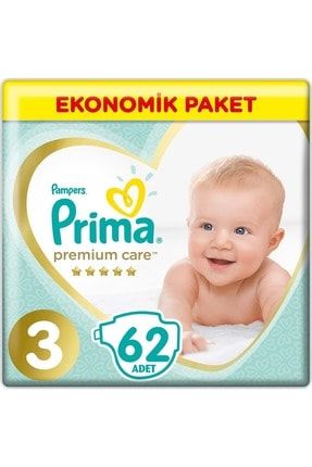 Prima Bebek Bezi Premium Care 3 Beden 112 Adet Midi Trendyol