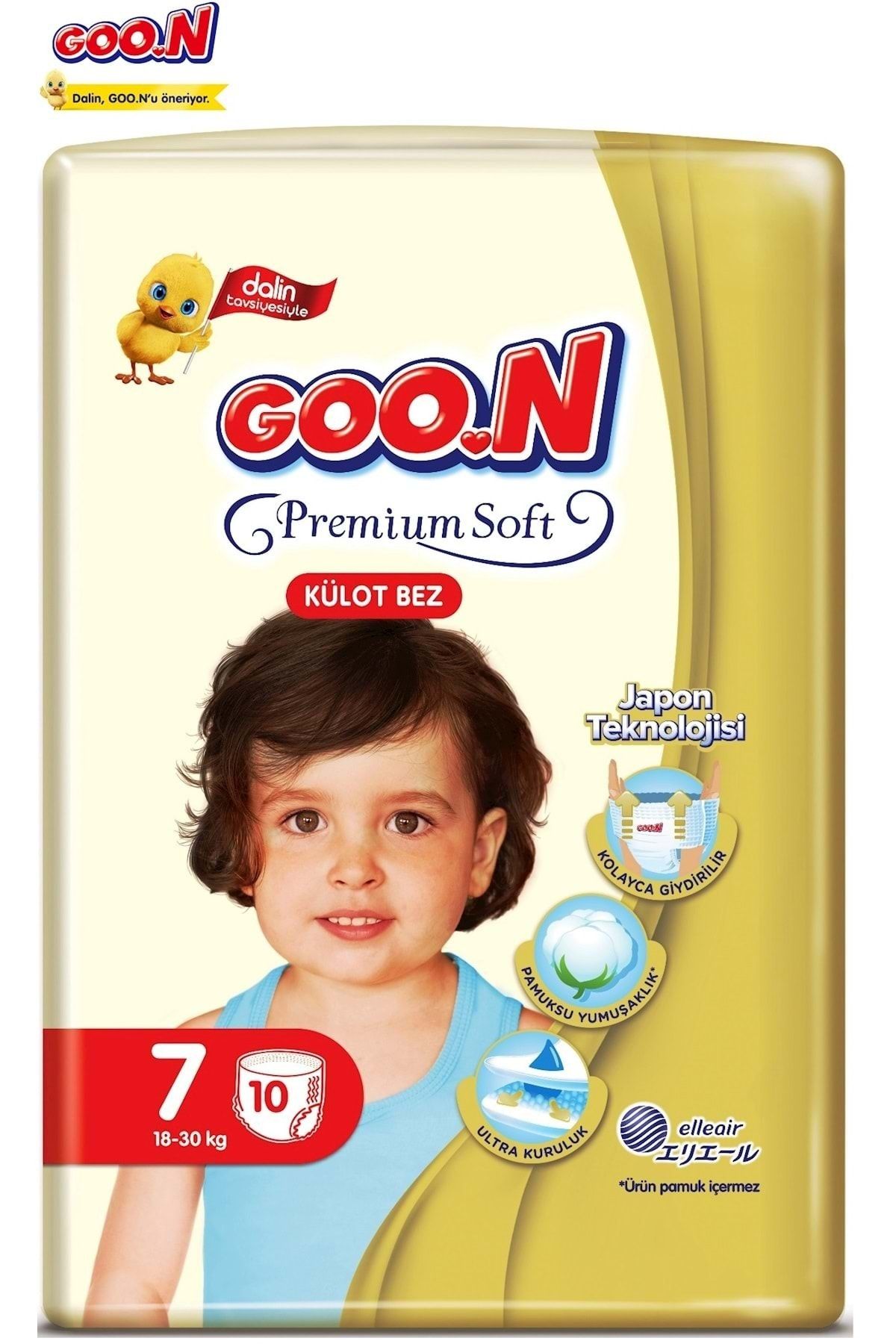 Goo N Premium Kulot Bez Ikiz Paket 7 Beden 10 Adet Trendyol