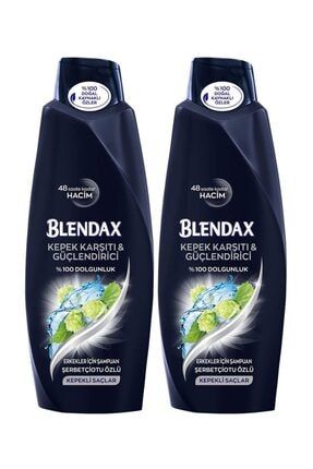 Blendax Erkekler Icin Mentollu Sampuan 550 Ml X 2 Adet Trendyol