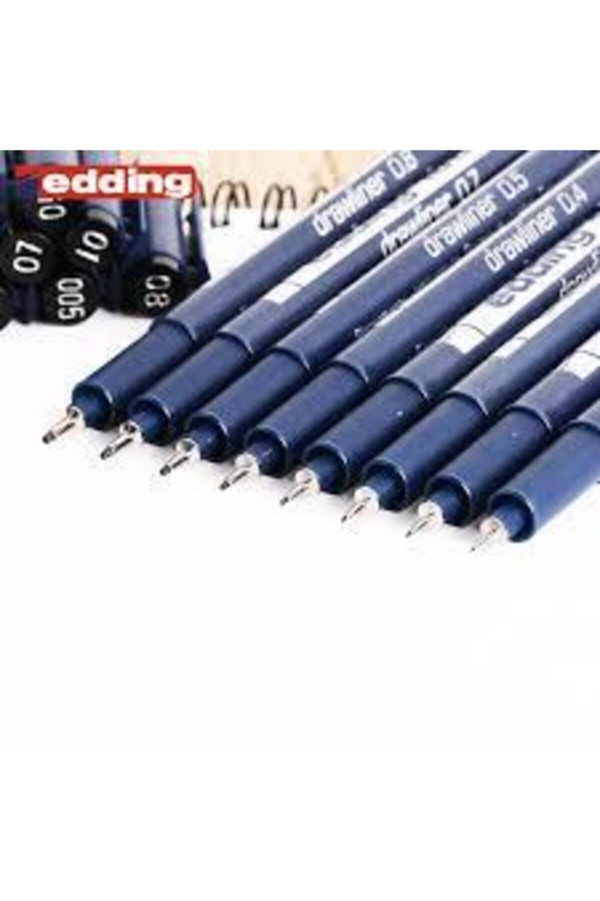 Edding-1880 Drawliner Technical Drawing Pen Full Set 8 different nibs 3