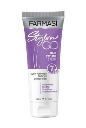 Farmasi Style N Go Kivircik Saclar Icin Sac Bakim Kremi 200 Ml
