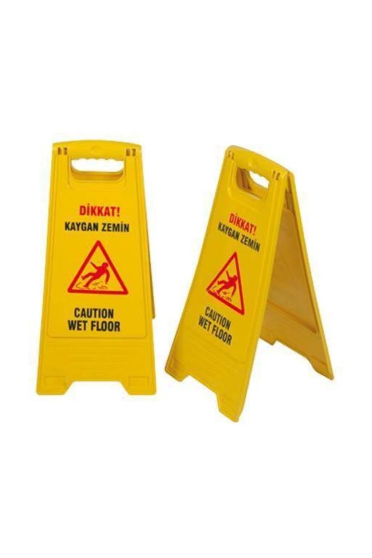 Gündoğdu DİKKAT! KAYGAN ZEMİN ISLAK BÖLGE UYARI LEVHASI