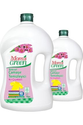 Mom S Green Bitkisel Camasir Deterjani 2 Lt Beyaz Cicekler Trendyol