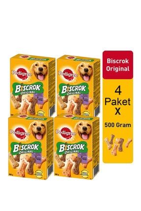 Biscrok 500 Gr Köpek Ödül Bisküvi 4 Paket Pedigree Biscrok 500 gr Köpek 4 Paket