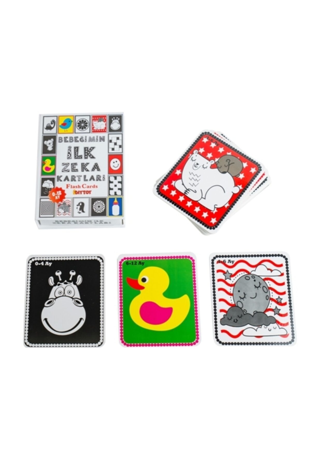 Hobialem Diytoy, Bebeğimin Ilk Zeka Kartları, Flash Cards, Eğitici Kartlar fotoğrafı 3 (önizleme)