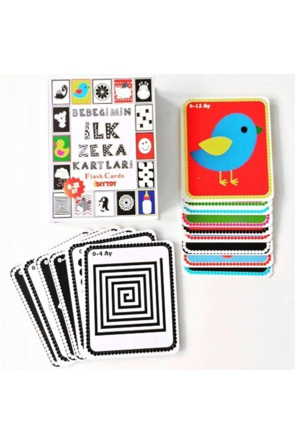 Hobialem Diytoy, Bebeğimin Ilk Zeka Kartları, Flash Cards, Eğitici Kartlar fotoğrafı 4 (önizleme)