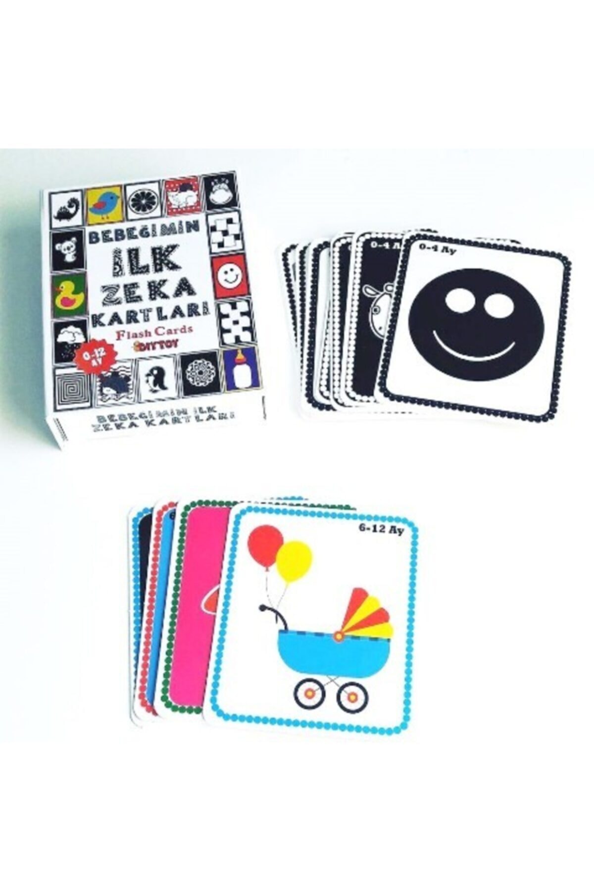 Hobialem Diytoy, Bebeğimin Ilk Zeka Kartları, Flash Cards, Eğitici Kartlar fotoğrafı 5 (önizleme)