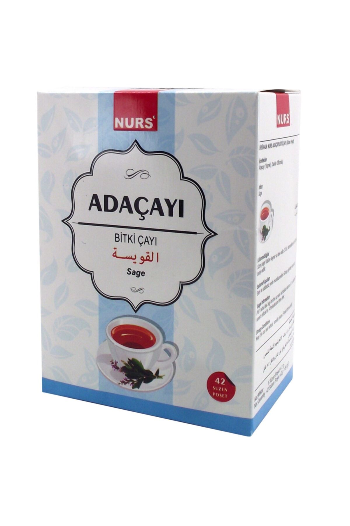 Adaçayı Bitki Çayı 42 Li Süzen Poşet