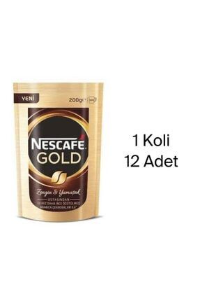 Nescafe Gold 200gr 1 Koli 12 Adet mrymbrkkhv