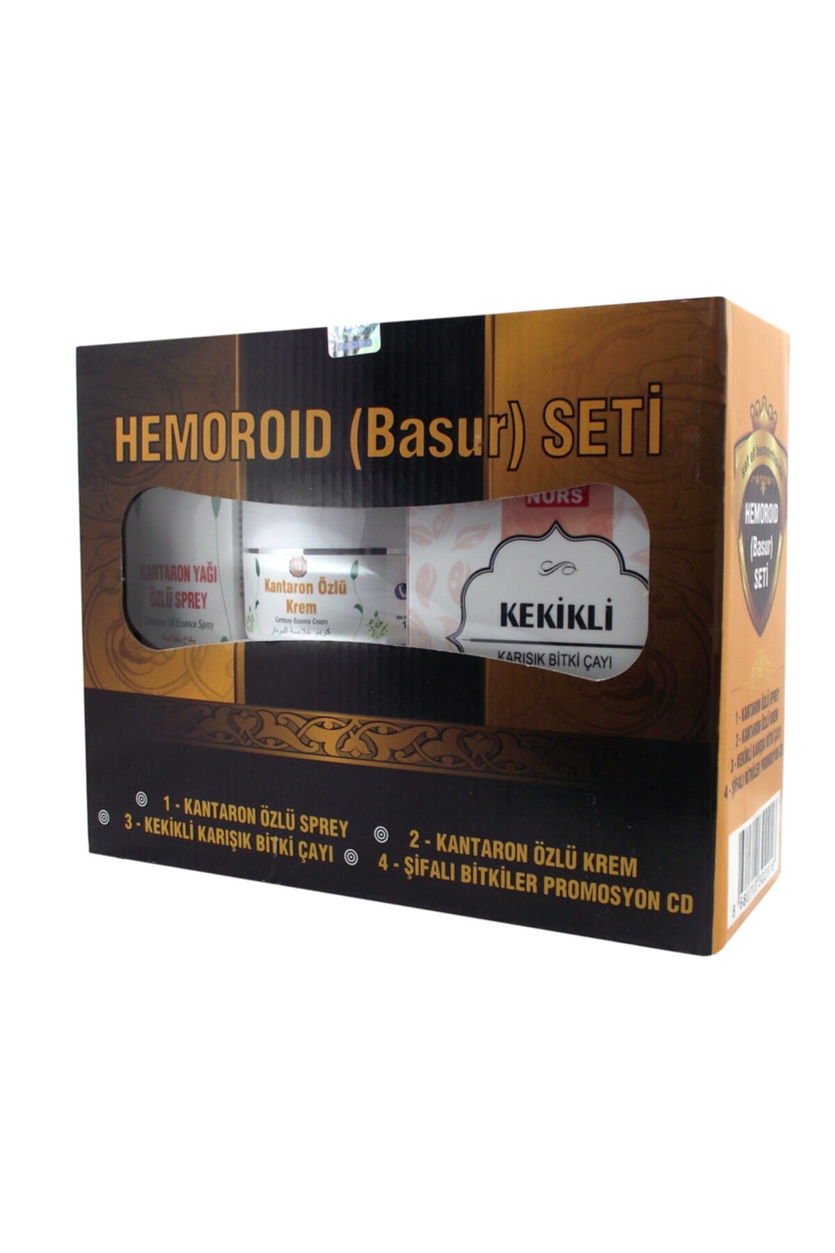 Nurs Lokman Hekim Hemoroid Seti 3'lü