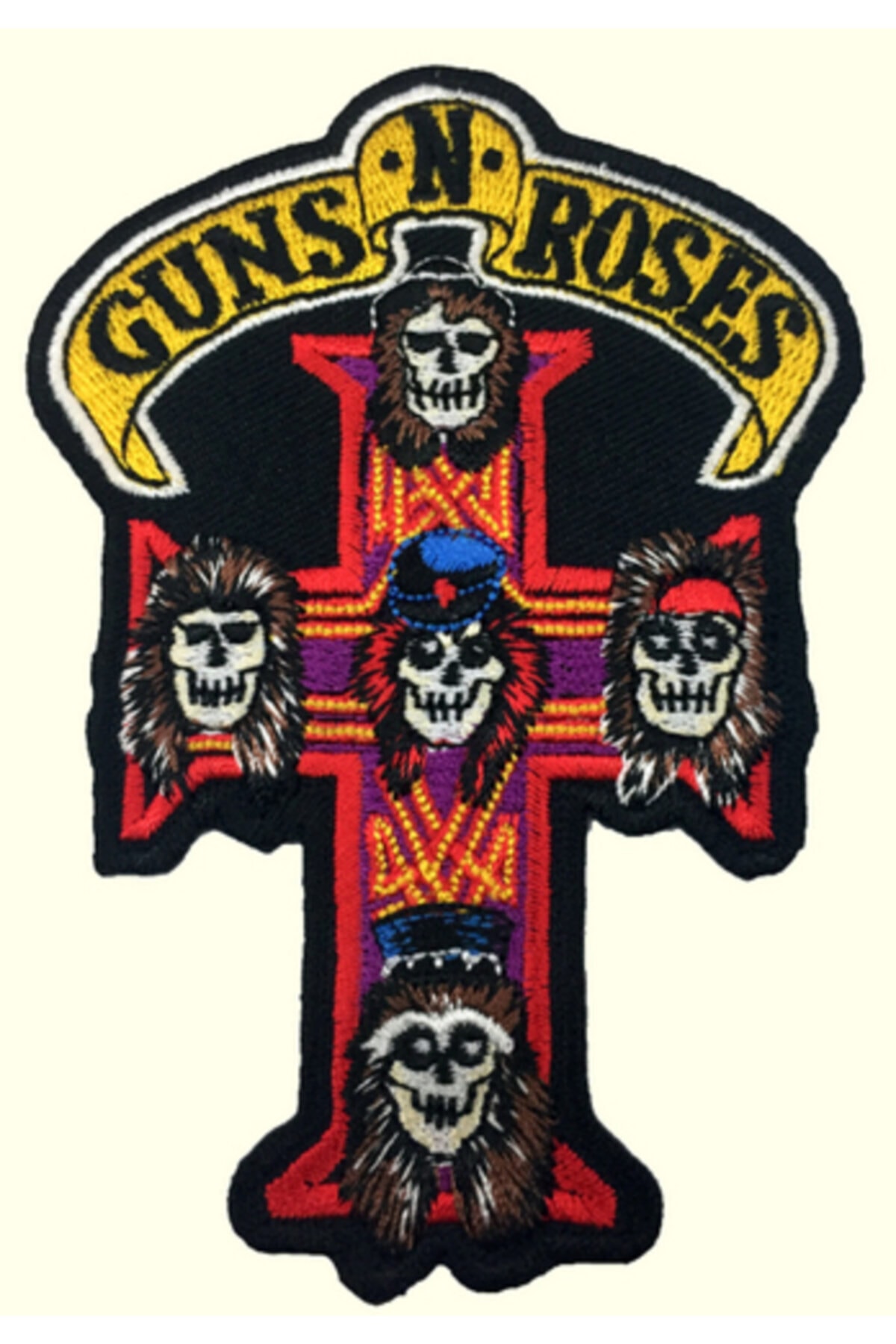 X-SHOP Guns N Roses Rock Metal Patches Arma Yama