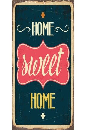 Home Sweet Home (10 Cm X 20 Cm) Mini Retro Ahşap Poster 323441506