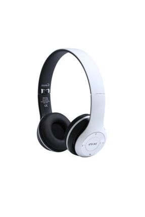 Beyaz Kulak Üstü Renkli Bluetooth Kulaklık Eba Pubg 56 MBX15830