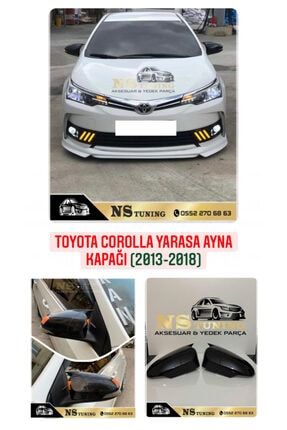 Toyota Corolla (2013-2018) Yarasa Ayna Kapağı 13-18