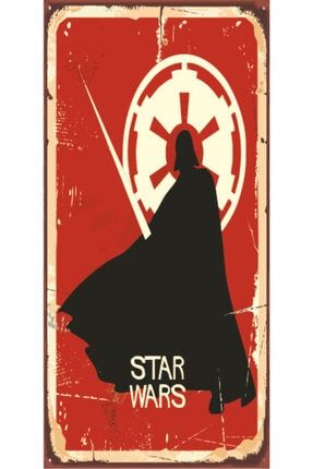 Star Wars (10 Cm X 20 Cm) Mini Retro Ahşap Poster 417000454