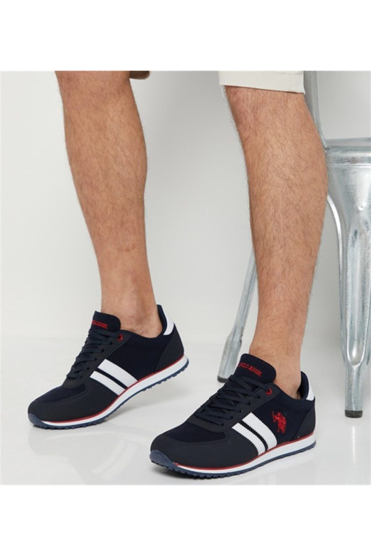 پولو اسن آمریکا کفش اسپرت گاه به گاه مردانه نیروی دریایی تابستانی Plus 1fx V2 U.S. Polo Assn.