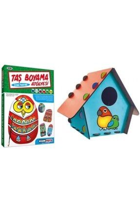akillica tas boyama seti stone