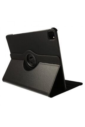 Ipad Air 4 Kılıf Dönebilen Standlı 360 Kılıf - Siyah Dst-iPad Air 4 360 dönen