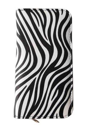 Renkli Tığ Cüzdanı Zebra Desen snyrcz6