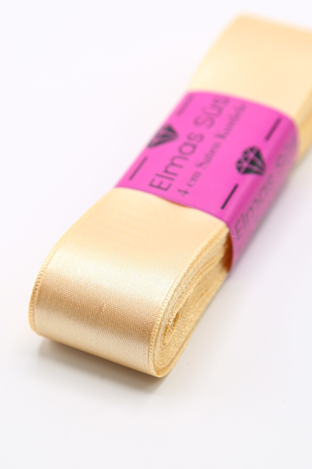 Salmon Satin Ribbon (4cm-10m)