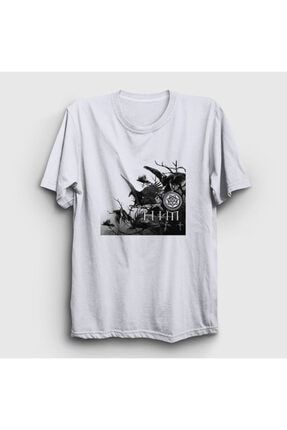 Unisex Beyaz Doom Him T-shirt 80423tt
