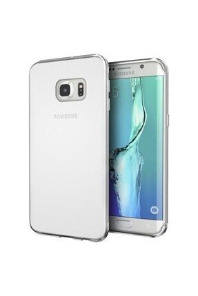 Samsung Galaxy S7 Edge uyumlu Kılıf Ekran Koruyucu A Şeffaf Lüx Süper Yumuşak Ince Slim Silikon Samsung Galaxy S7 Edge Kılıf Şeffaf1