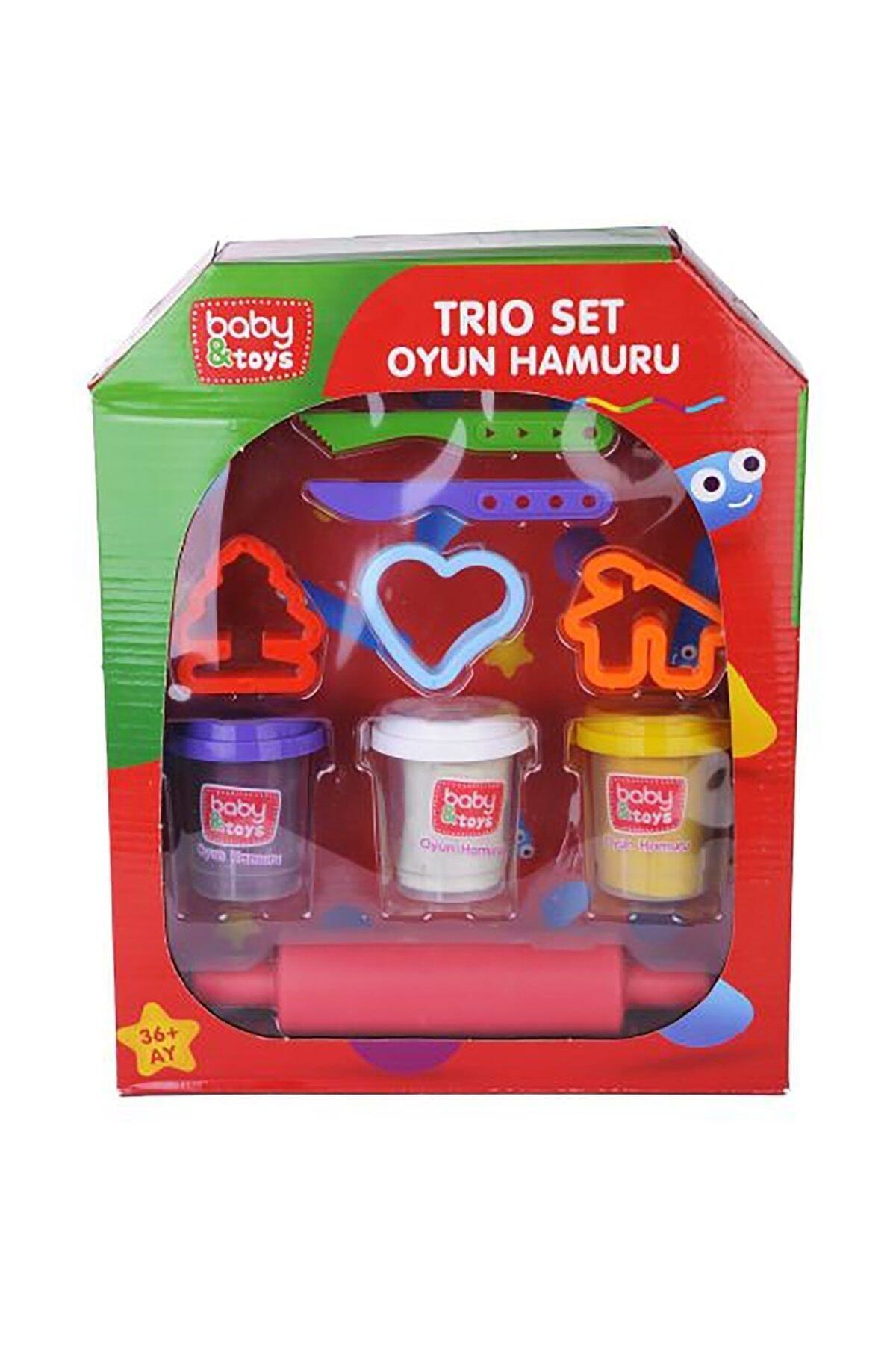 Baby&Toys Trio Oyun Hamuru Set /