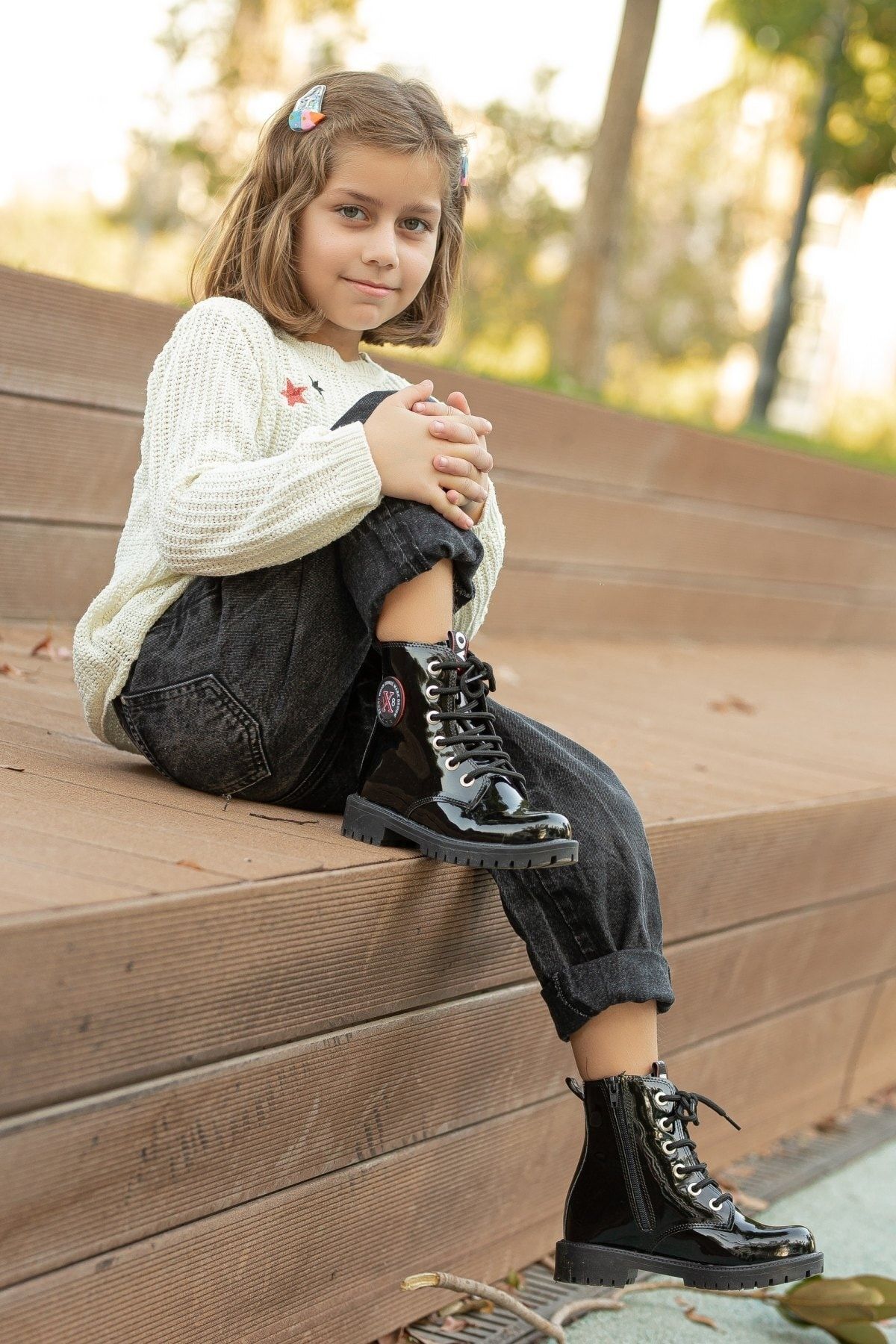 Little girls doc store martens