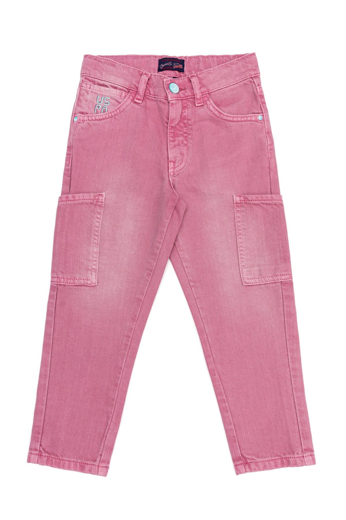 U.S. Polo Assn.-Pink Girl's Jeans 2