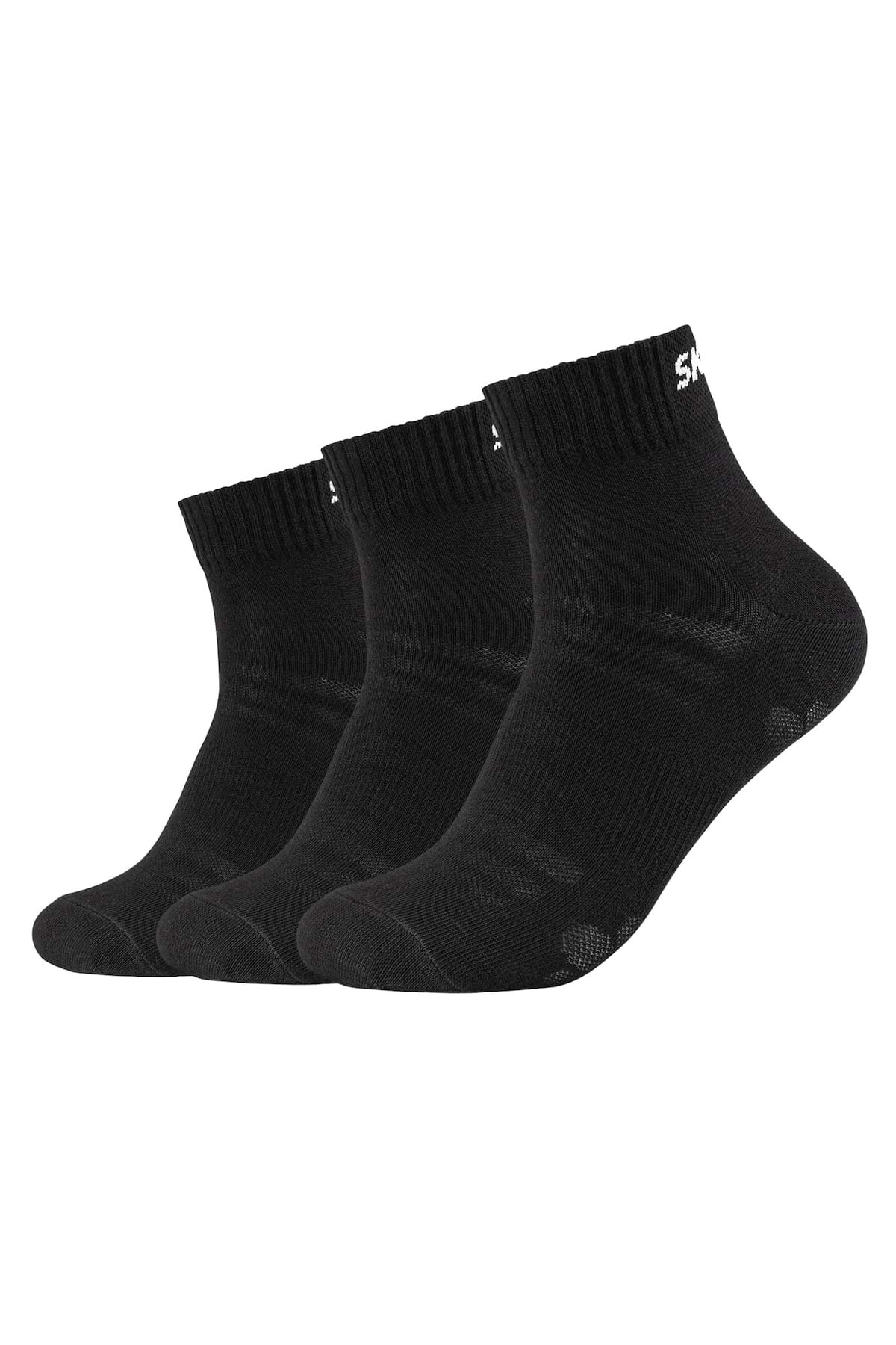 SKECHERS Socken Schwarz 3er-Pack Fast ausverkauft