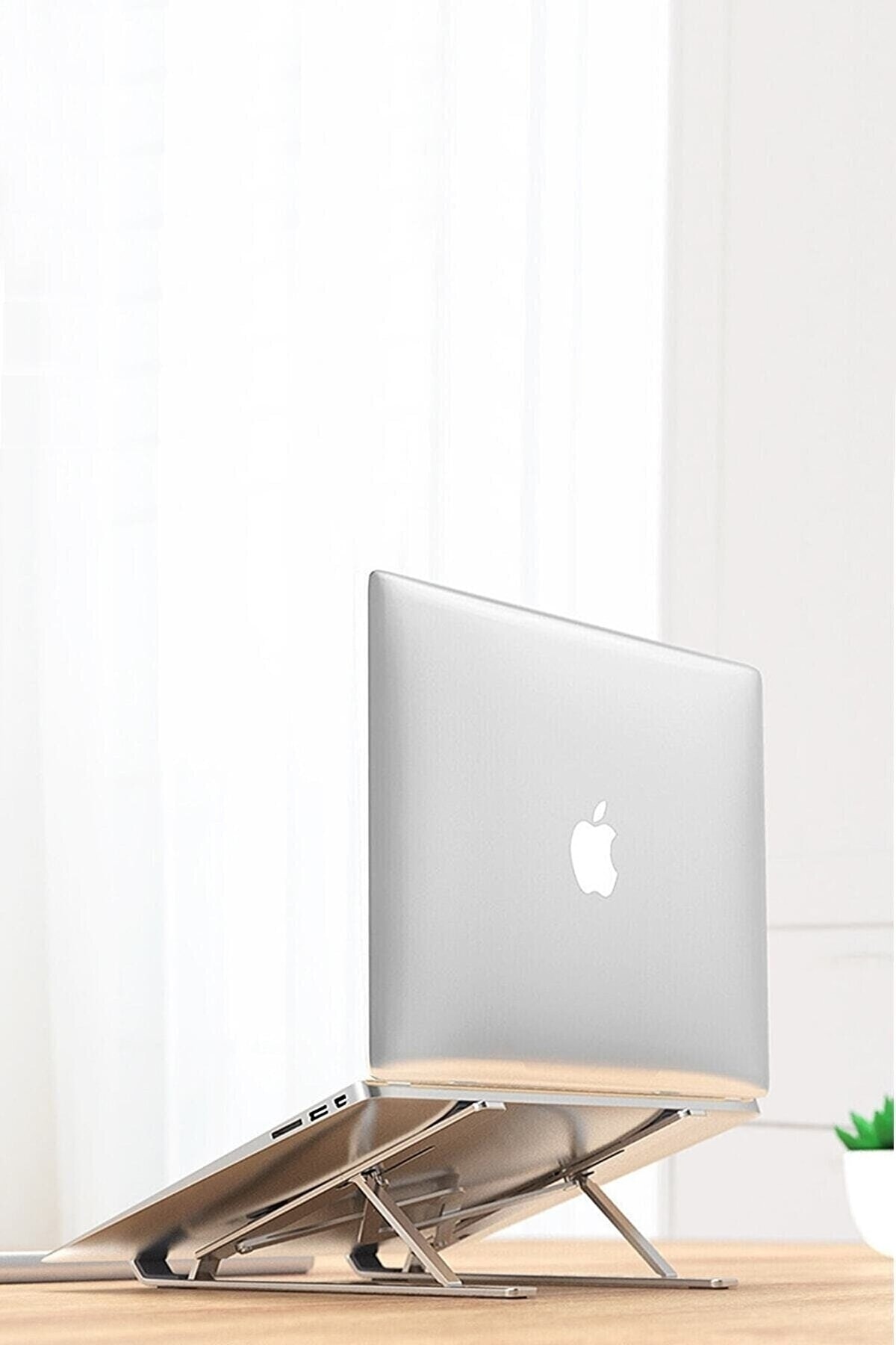 Metal Taşınabilir Laptop Bilgisayar Stand Notebook Stant Tüm Laptoplarla Uyumlu Bilgisayar Standı 4