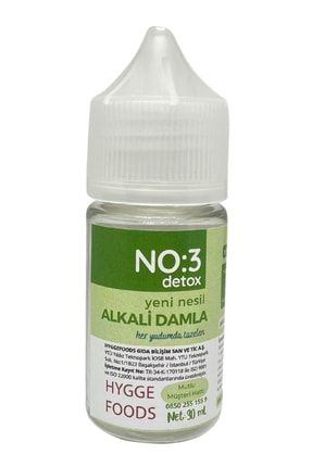 Yeni Nesil Alkali Damla No:3 Detox Yüksek Antioksidanlı Ph Arttırıcı Su Içmeye Yardımcı ALKALI03